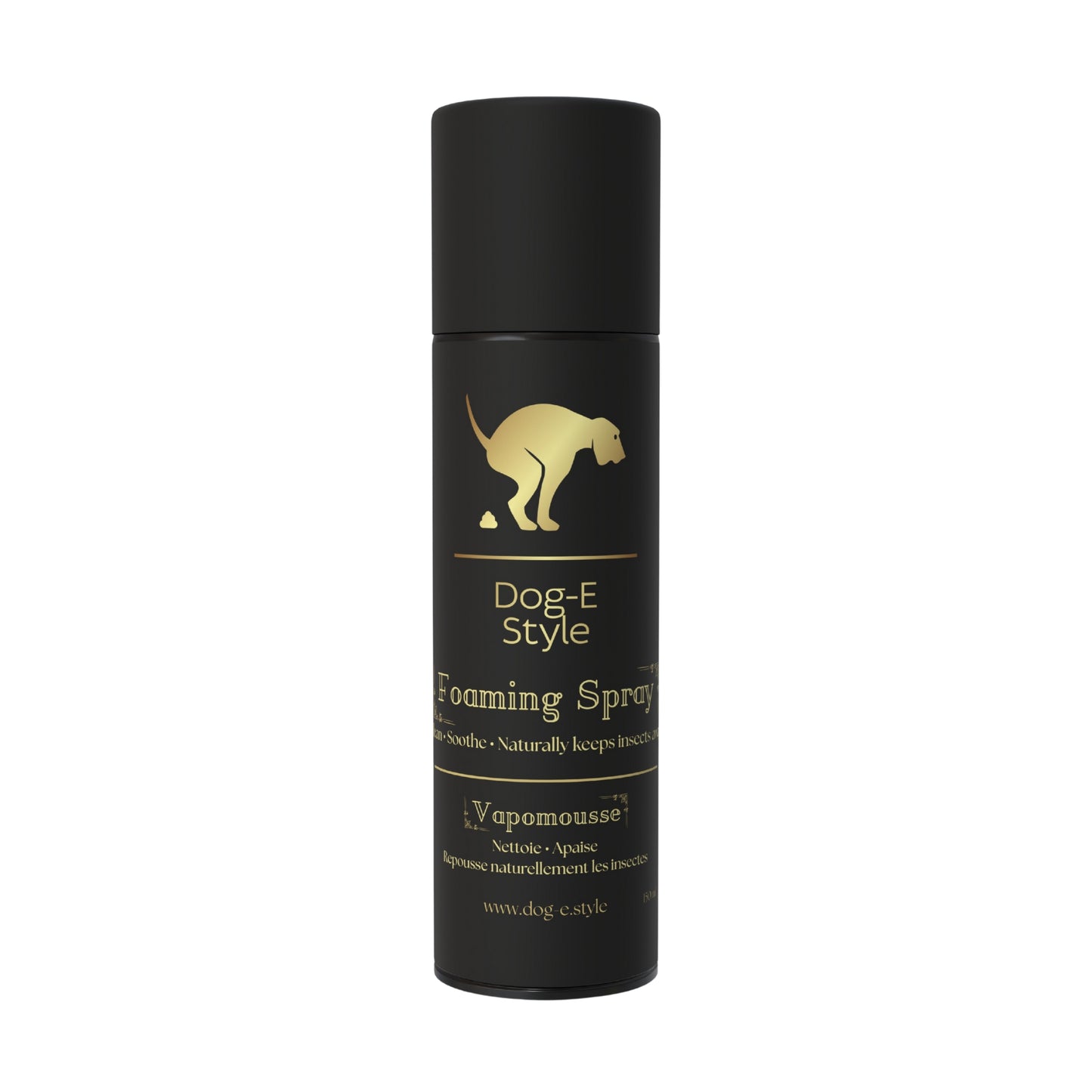 Natural No-Rinse Foaming Cleanser for Dogs – Cleans, Soothes & Repels Insects – 150ml